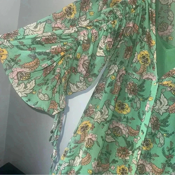 Free People Green Floral Maxi Dress - Picture 5 of 11